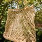 Isla Macramé Abaca Market Tote Bag