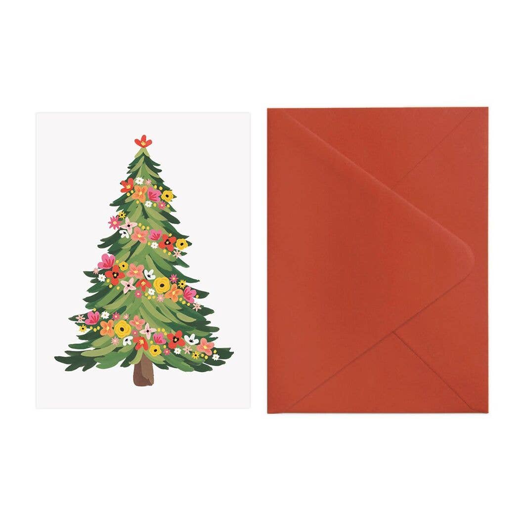 Bloom Christmas Tree - Christmas Card