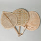 Boho Palm Leaf Fan Natural, 10"