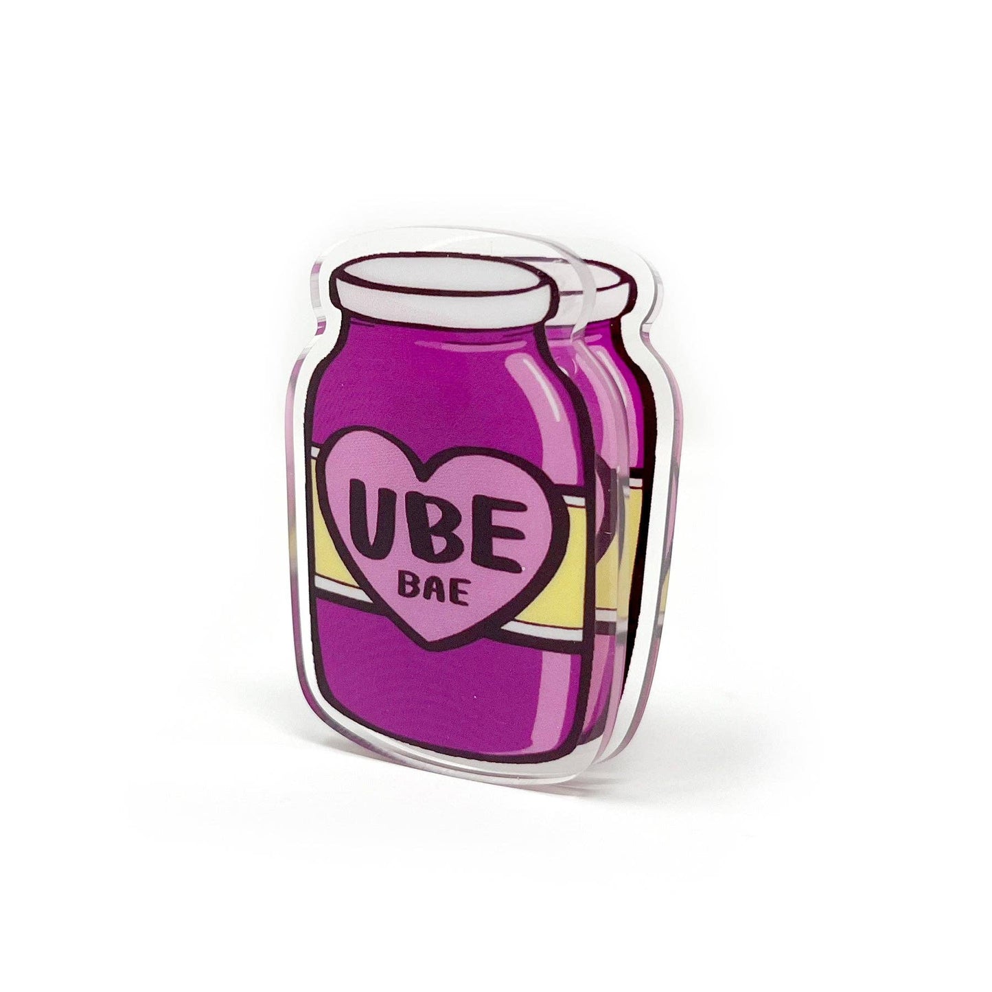 Ube Bae Acrylic Clip