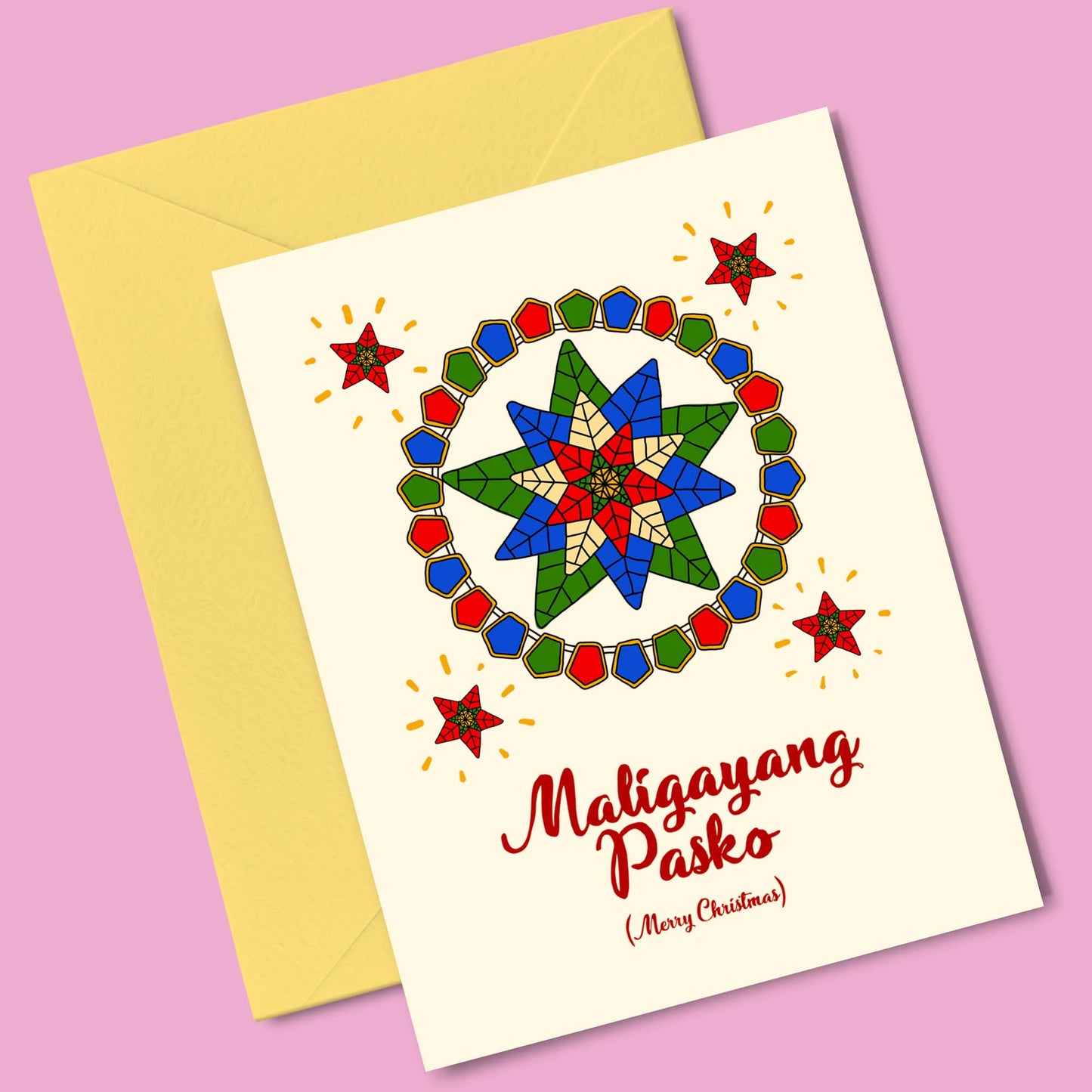 Filipino Christmas Greeting Card