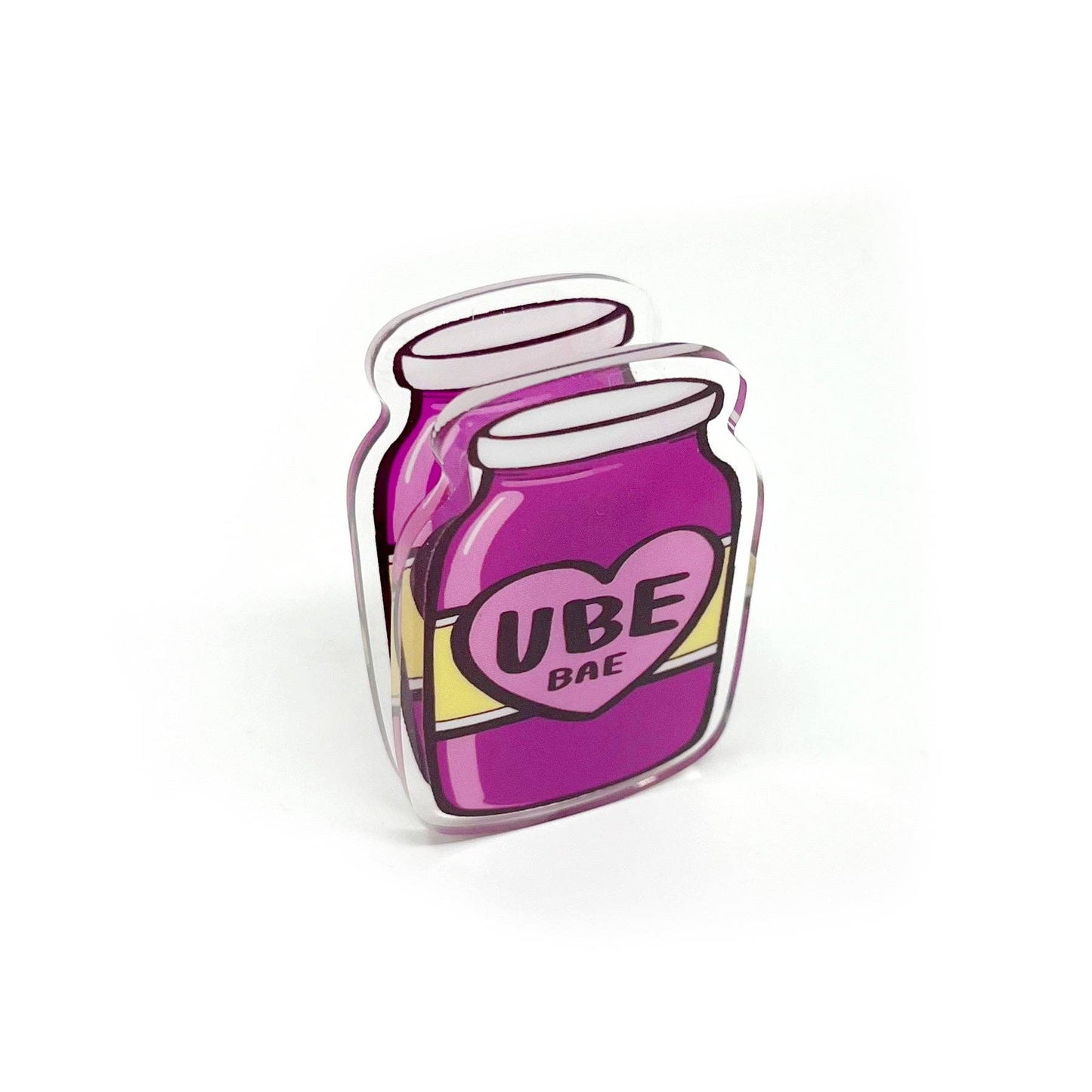 Ube Bae Acrylic Clip