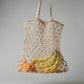 Isla Macramé Abaca Market Tote Bag