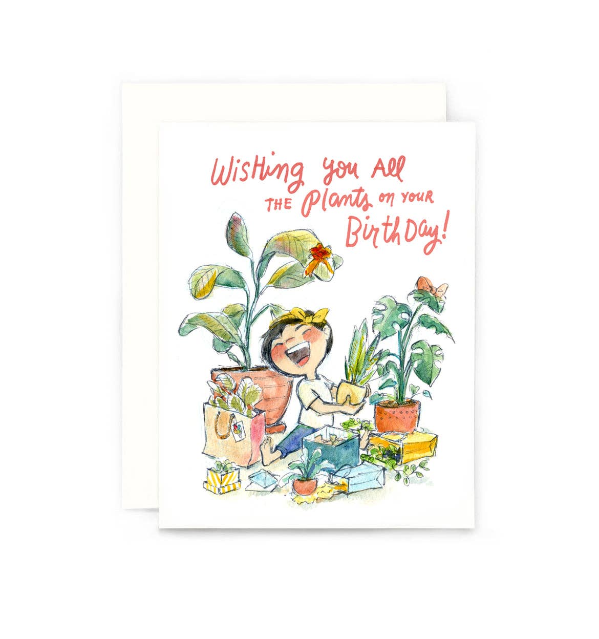 All the Plants Birthday Card